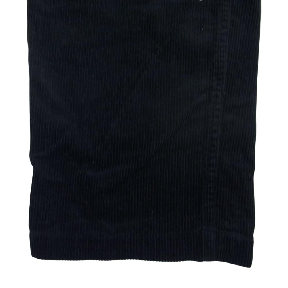 COOTIE クーティー Corduroy X Wide Trousers コーデュロイ Lポケット パンツ ブラック系 M【中古】