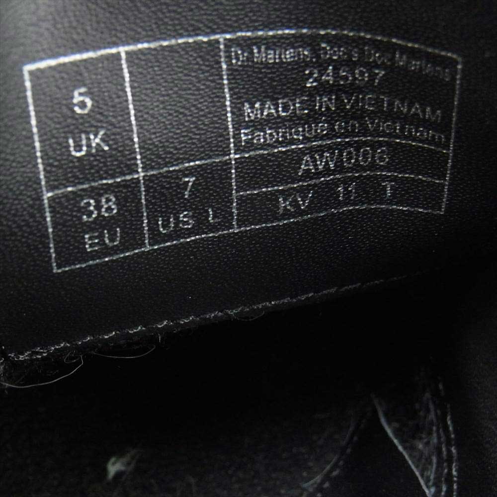 Dr.Martens ドクターマーチン 24597016 1461 3H SEQUIN 3ホール シークイン シューズ ブラック系 UK5【中古】