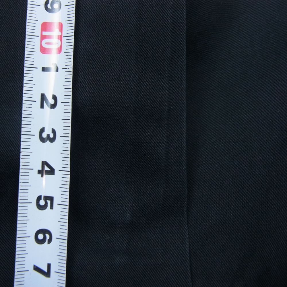 アクロニウム J40-S 国内正規品 HIGH-DENSITY GABARDINE ARTICULATED JACKET ノーカラー ジャケット ダークネイビー系 S【中古】
