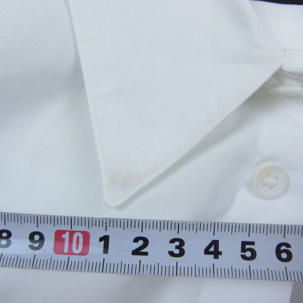 ヨウジヤマモト コスチュームドオム 20AW HR-B83-050 SUITS BROAD REGULAR SHIRT Y-CDM ブロード ドレスシャツ ホワイト系 4【中古】