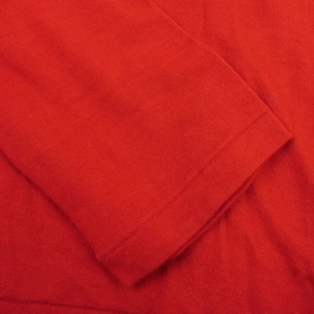 Yohji Yamamoto POUR HOMME ヨウジヤマモトプールオム 18AW HV-T35-985 Turtle Milled Washable Jersey アシンメトリー ウールジャージー タートルネック ニット レッド系 3【中古】