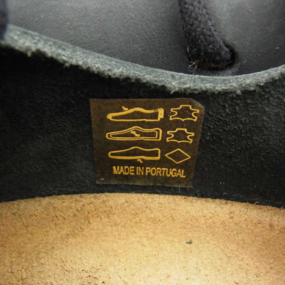 BIRKENSTOCK ビルケンシュトック MONNTANA モンタナ スエード レースアップ シューズ ブラック ブラック系 22.5cm【中古】
