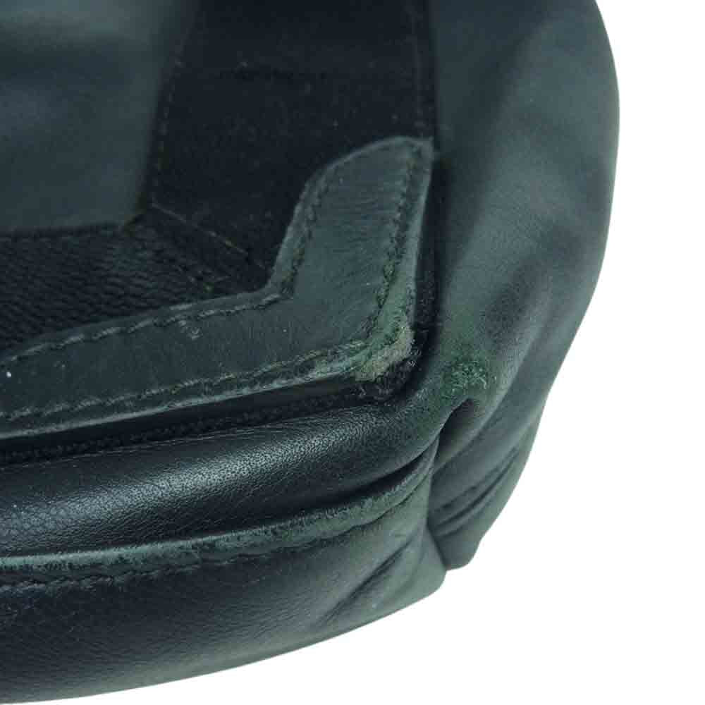 BALENCIAGA バレンシアガ 390346 ネイビーカバス XS ポーチ ショルダー ハンド バッグ ブラック系 ダークネイビー系【中古】