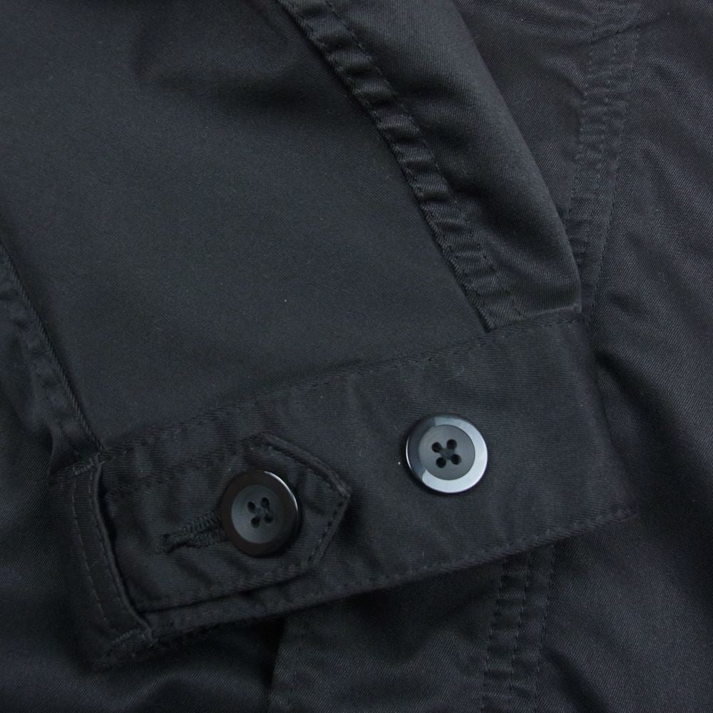 nonnative ノンネイティブ NN-J3201 STRANGER HOODED COAT POLY TWILL STRETCH OVERDYED フーデッドコート オーバーダイ 加工ツイル モッズ コート チャコール系 1【中古】
