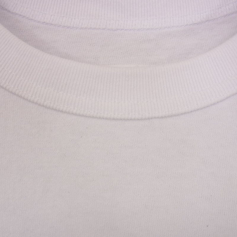Sacai サカイ 23SS 23-06515 S Cotton Jersey T-Shirt サイドスリット クロップド クルーネック 半袖 Tシャツ ホワイト系 1