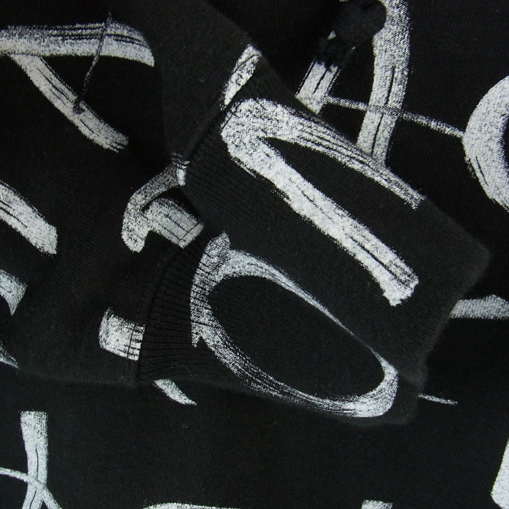 Supreme シュプリーム 20AW Black Ark Hooded Sweatshirt ブラック アーク フーデッド スウェットシャツ パーカー ブラック系 M【中古】
