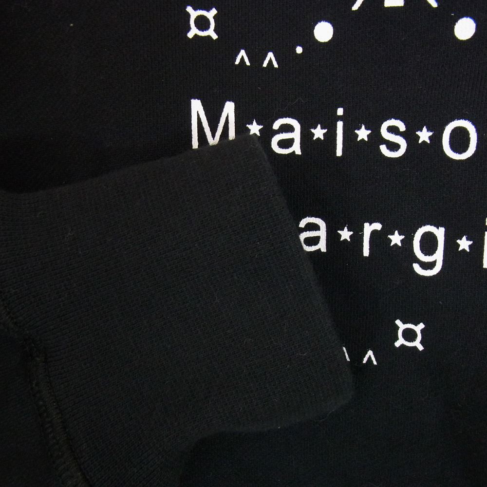 MAISON MARGIELA メゾンマルジェラ 22SS S51GU0112 国内正規品 1ライン フォトジェネレーター 四つタグ 4ステッチ スウェット トレーナー ブラック ブラック系 S【中古】
