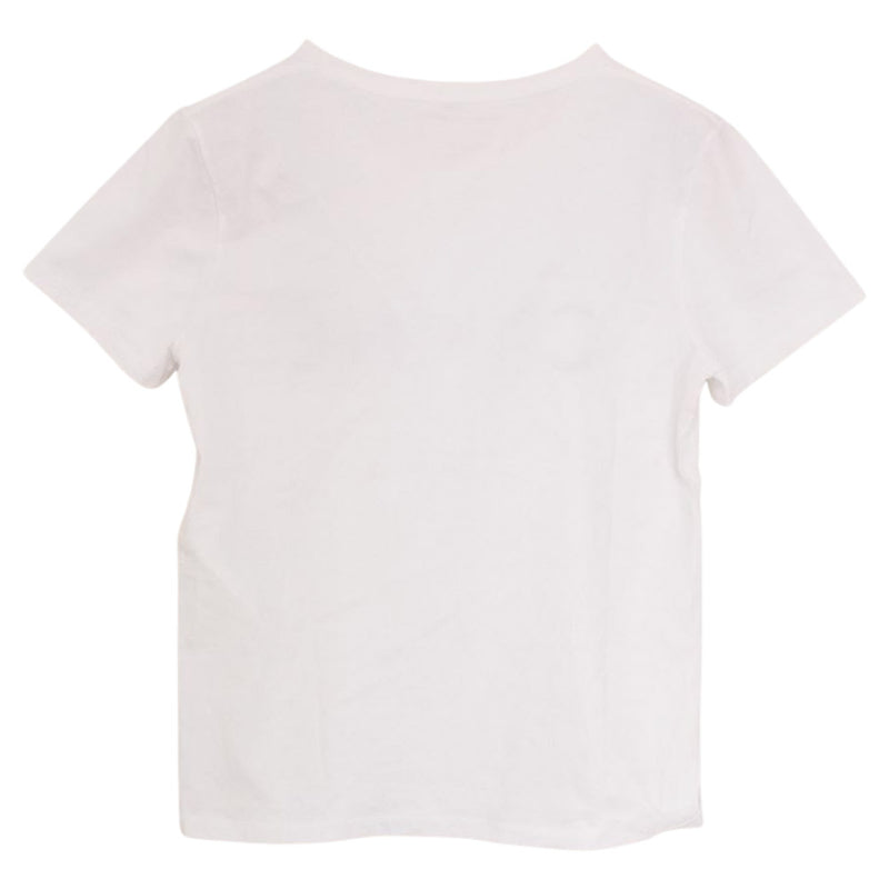 CELINE セリーヌ ロゴプリントデザインクルーネック半袖Tシャツ カットソー ブラック 2X308916G 半袖Tシャツ