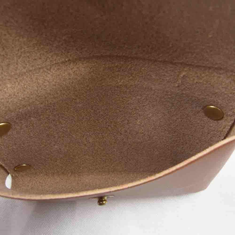 IL BISONTE イルビゾンテ カードケース パスケース 小銭入れ コインケース ブラウン ブラウン系【中古】