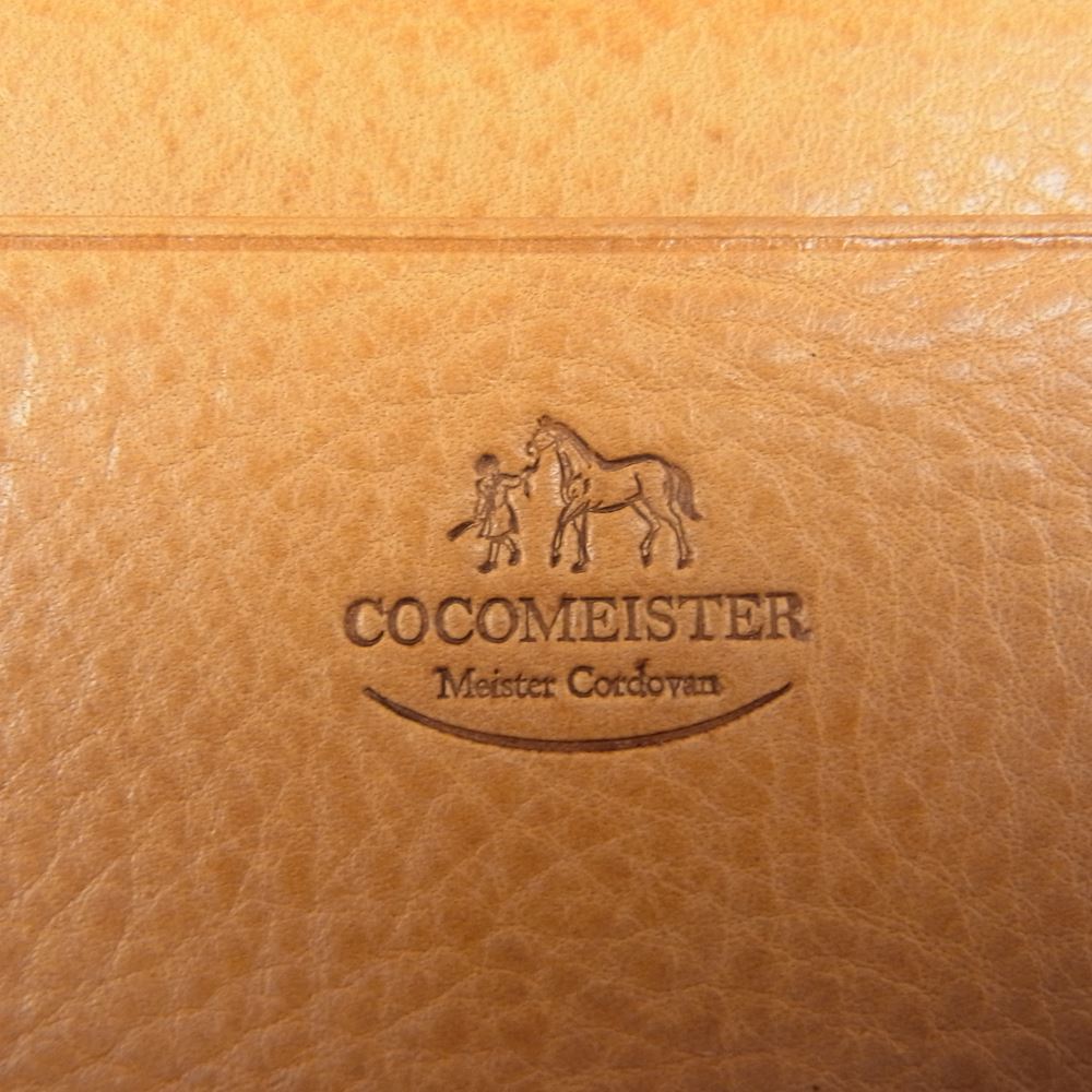 COCOMEISTER ココマイスター マイスターコードバン ブレイズ 名刺入れ ブラウン系【中古】