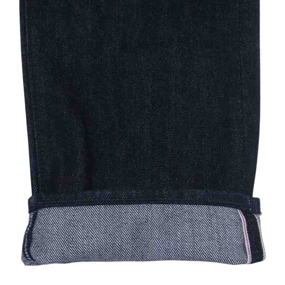 フルカウント lot1108BK Slim Straight Black Selvedge Denim スリム ストレート ブラック セルビッジ ボタンフライ デニム パンツ ブラック系 インディゴブルー系 30【中古】