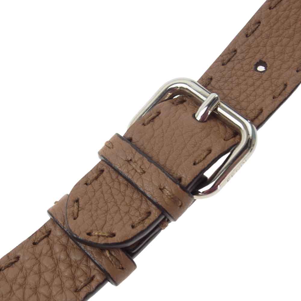 FENDI フェンディ 8BN226 セレリア ピーカブー 2Way ショルダー バッグ ブラウン系【中古】