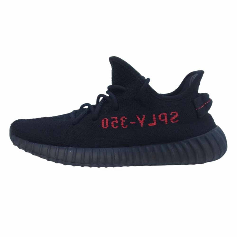 adidas アディダス CP9652 Yeezy Boost イージーブースト 350 V2 コアブラック スニーカー ブラック系 26cm【中古】