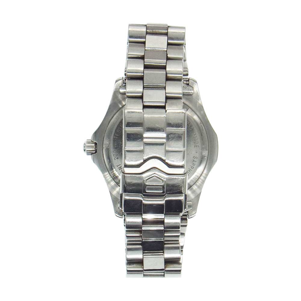TAG HEUER タグホイヤー WK1113 EB6929 ダイバー 200m SS QZ クォーツ 青文字盤 腕時計 ウォッチ シルバー系【中古】
