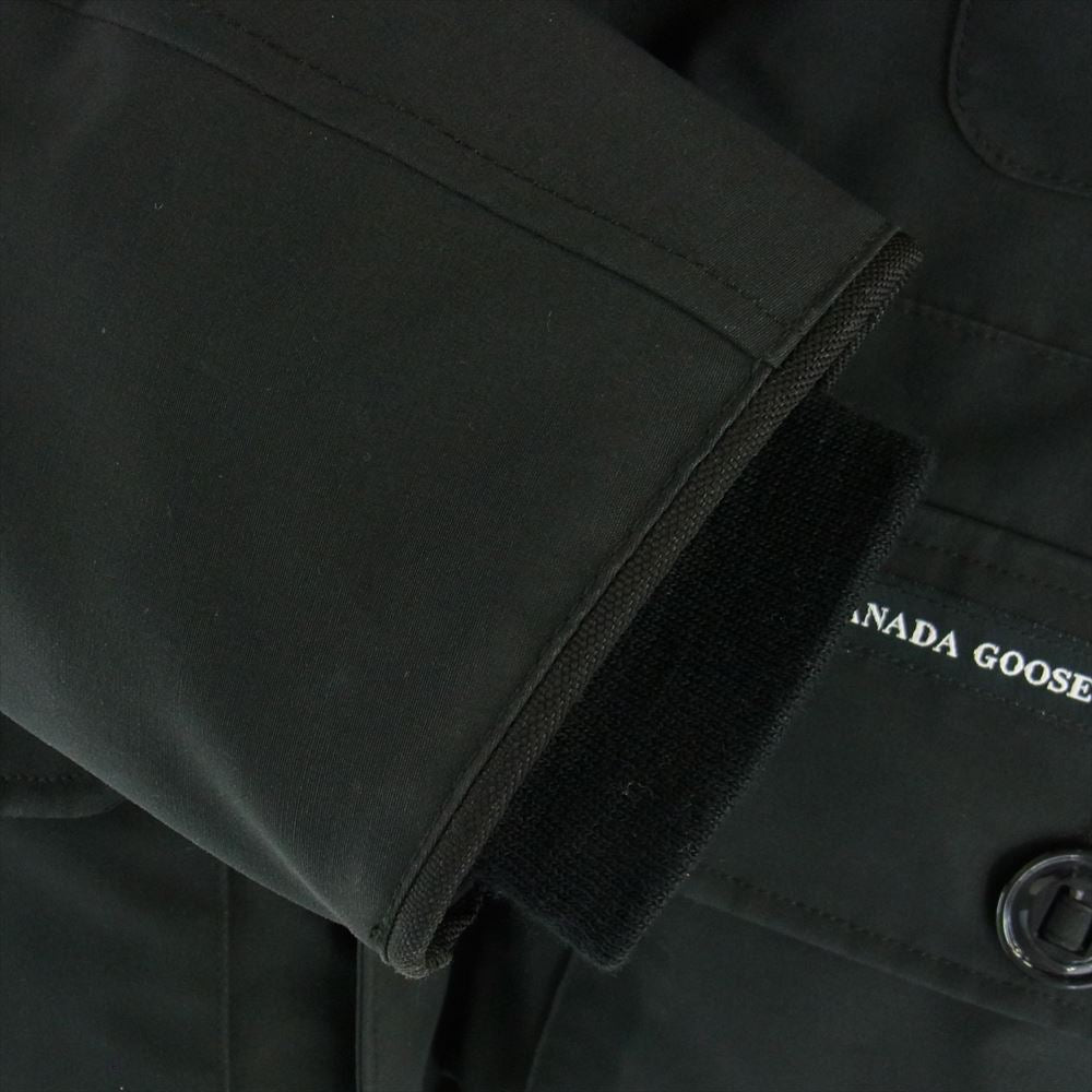 CANADA GOOSE カナダグース 2301JM 国内正規品 サザビーリーグ Russell Parka ラッセル パーカ ダウン ジャケット ブラック系 S【中古】