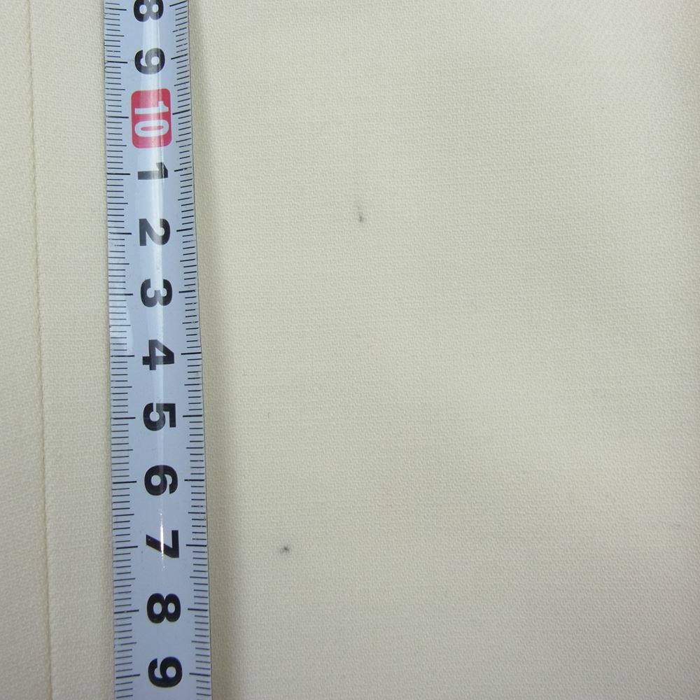 ENFOLD エンフォルド 300BA131-2140 ウール ワイド スラックス パンツ オフホワイト オフホワイト系 38【中古】