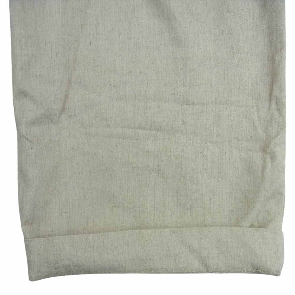 ENFOLD エンフォルド 300CS631-1830 リネンライク ワイド パンツ 日本製 ベージュ系 38【中古】