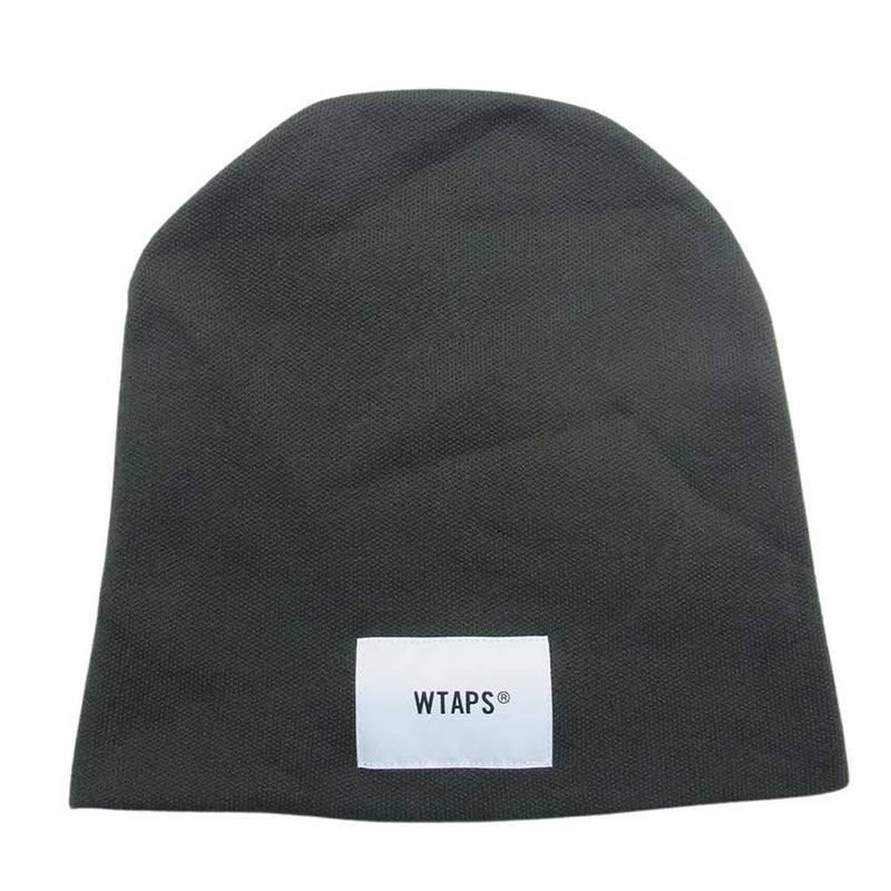 WTAPS(ダブルタップス) ロゴワッペンビーニー メンズ 帽子 ニットWTAPS_バズストア