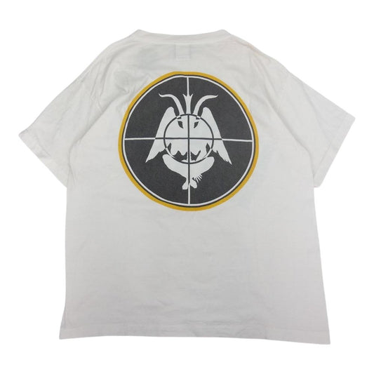 セントマイケル SM-S22-0000-005 SS TEE DEMON KILLER プリント 半袖 Tシャツ ホワイト系 XL【新古品】【未使用】【中古】