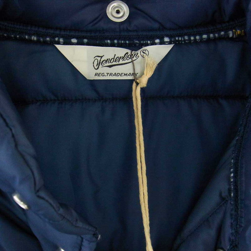 TENDERLOIN テンダーロイン NRA RACING JKT レーシング 中綿 ジャケット ネイビー系 S【美品】【中古】