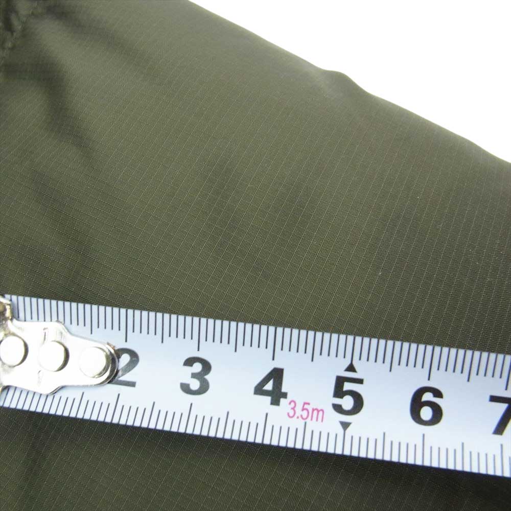THE NORTH FACE ノースフェイス ND91841 NUPTSE JACKET ヌプシ ジャケット ロゴ刺繍 ナイロン ジップ アップ ダウン カーキ系 ブラック系 XL【中古】