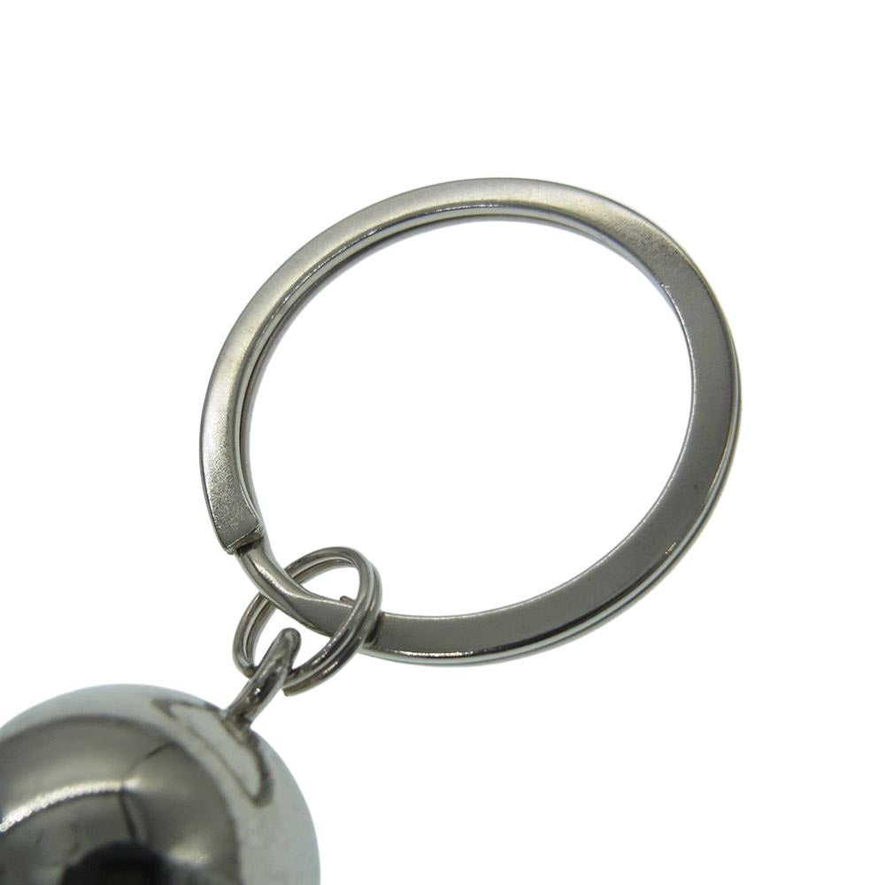 CELINE セリーヌ オールド トリオンフ ボール キーホルダー シルバー系【中古】