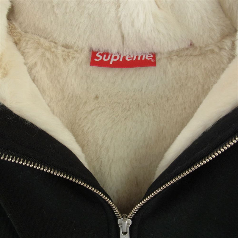 Supreme シュプリーム 22AW Faux Fur Lined Zip Up Hooded Sweatshirt