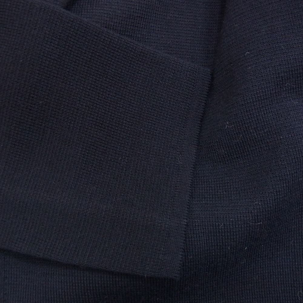 LARDINI ラルディーニ 811 ニット テーラード 2B ジャケット ネイビー系 S【中古】