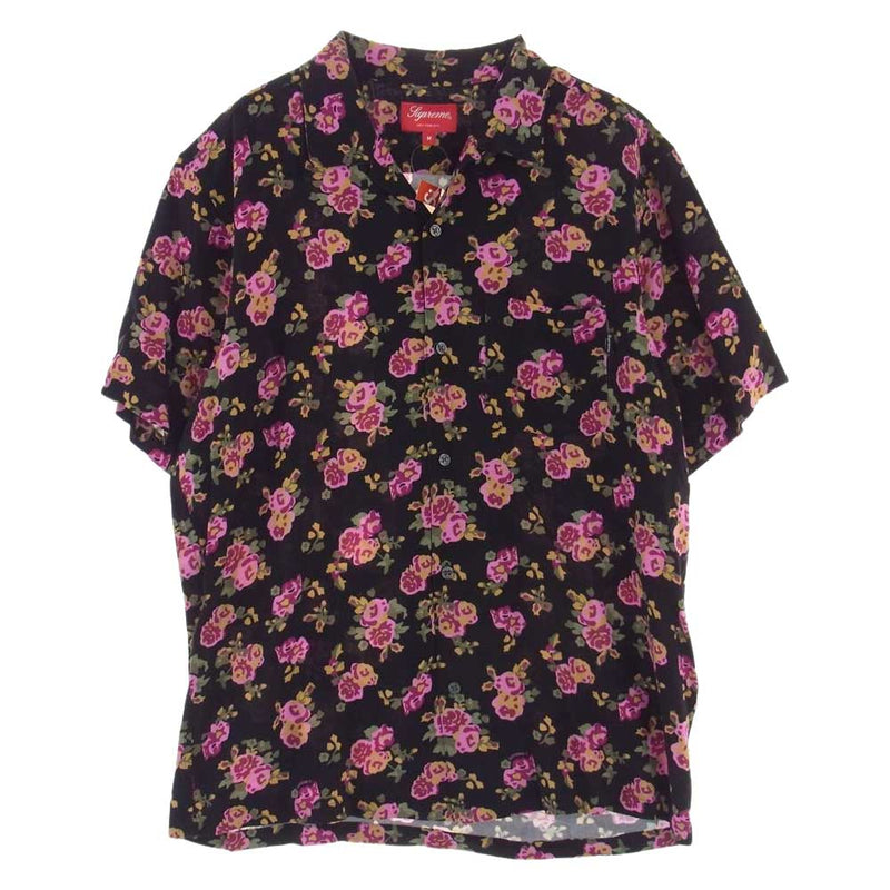 M supreme Floral Rayon S/S Shirt フローラル - シャツ
