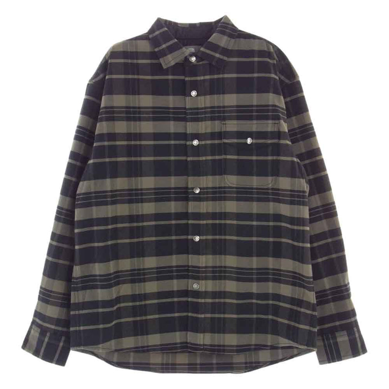 THE NORTH FACE ノースフェイス NR62031 L/S Stretch Flannel Shirt ...