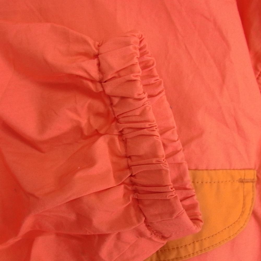 SHIPS シップス any SANSE SANSE ジップ プルオーバー シャツ ブルゾン オレンジ系 L【中古】