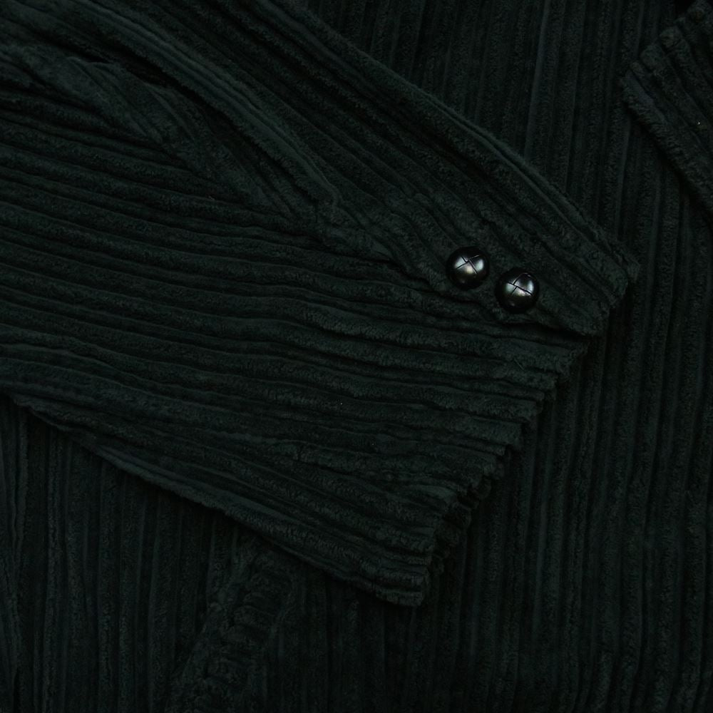 ダブレット 19AW 19AW10BL91 CORDUROY CUT-OFF JACKET コーデュロイ カットオフ ジャケット ブラック系 M【中古】