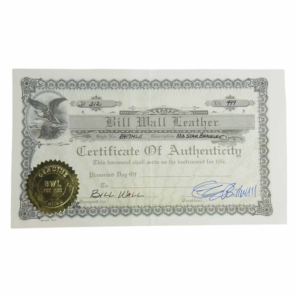 BILL WALL LEATHER ビルウォールレザー ミッドスター リンク ブレスレット w/ストーンTバー シルバー系【中古】