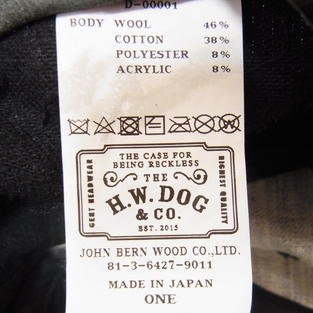 ドッグアンドコー BASE BALL CAP ベースボール キャップ ブラック系 ONE【中古】