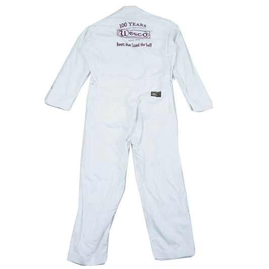 WESCO ウエスコ × 山田辰 100周年限定 AUTO-BI COVERALLS オールインワン ツナギ ホワイト系 3L【中古】