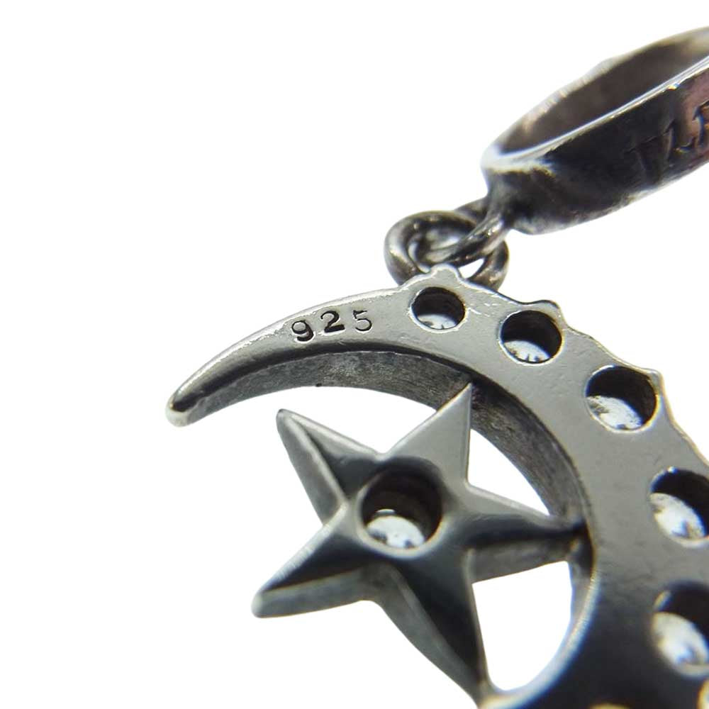 Loree Rodkin ローリーロドキン ミディアム ハーフムーンスター M ペンダントトップ シルバー系【中古】