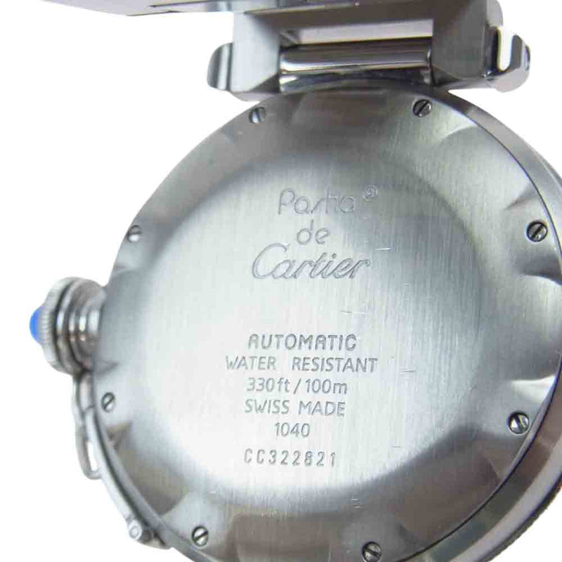 CARTIER カルティエ W31017H3 パシャ 38mm SS ステンレス オートマチック 自動巻き ウォッチ 腕時計 シルバー系【中古】