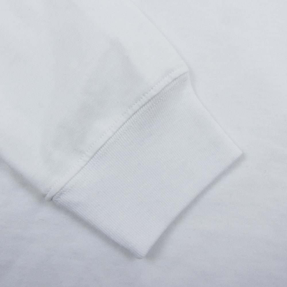 F.C.R.B. エフシーアールビー FCRB-222072 L/S RIBBED EMBROIDERED TEE リブド イムブロイダァド 刺繍 長袖 Tシャツ ホワイト系 M【美品】【中古】