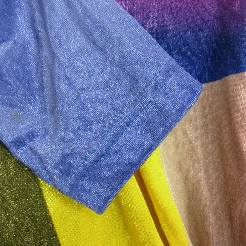 ISSEY MIYAKE イッセイミヤケ IM73-JK018 ベロア ハーフジップ カットソー 長袖 マルチカラー系 M【中古】