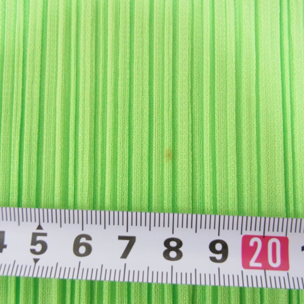 ISSEY MIYAKE イッセイミヤケ PP41-JK602 プリーツ加工 ロング カットソー 長袖 グリーン グリーン系 L【中古】