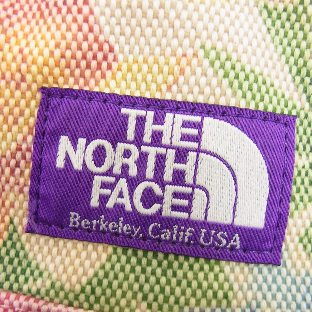 THE NORTH FACE ノースフェイス PURPLE LABEL パープルレーベル フラワー花柄 トートバッグ ハンドバッグ ピンク系【中古】