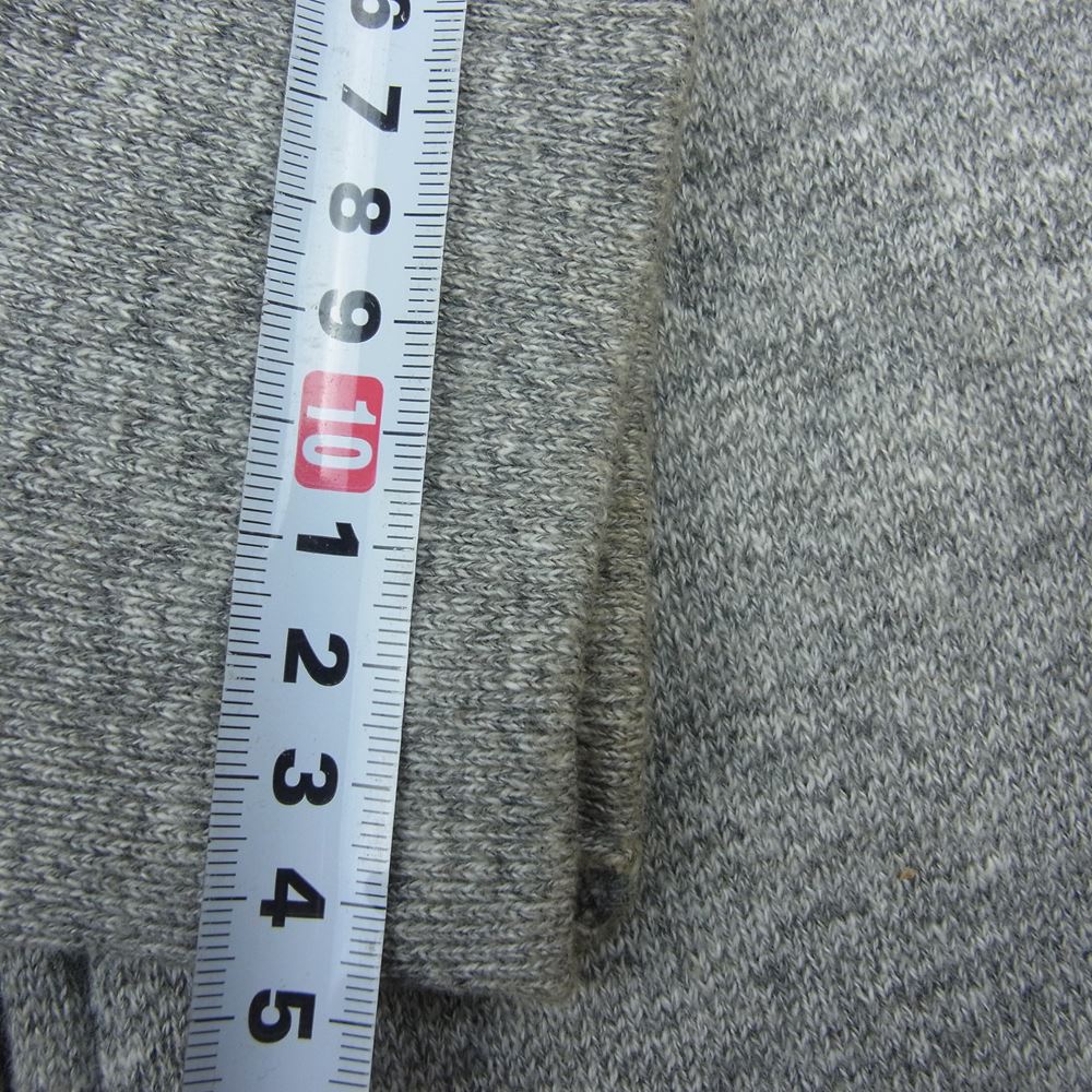 YAECA ヤエカ ZIP PARKA ジップ スウェット パーカー グレー系 L【中古】