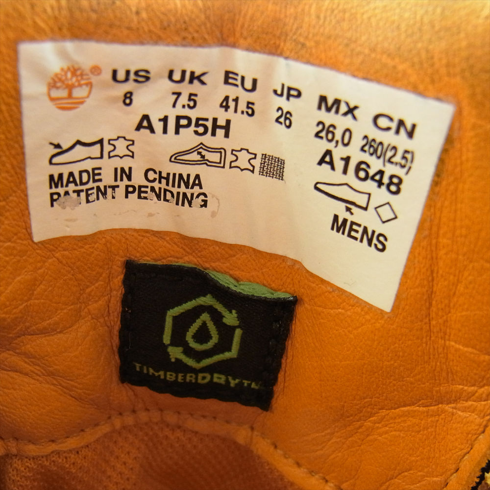 Timberland ティンバーランド マウンテン ブーツ ブラック系 26cm【中古】