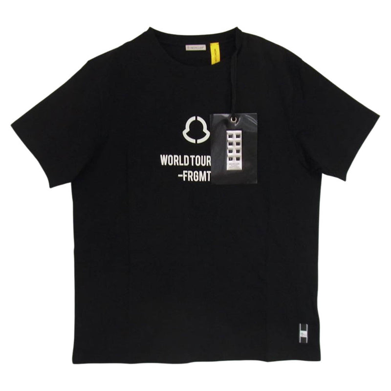 MONCLER モンクレール フラグメント Tシャツ モンクレールTシャツ 黒-