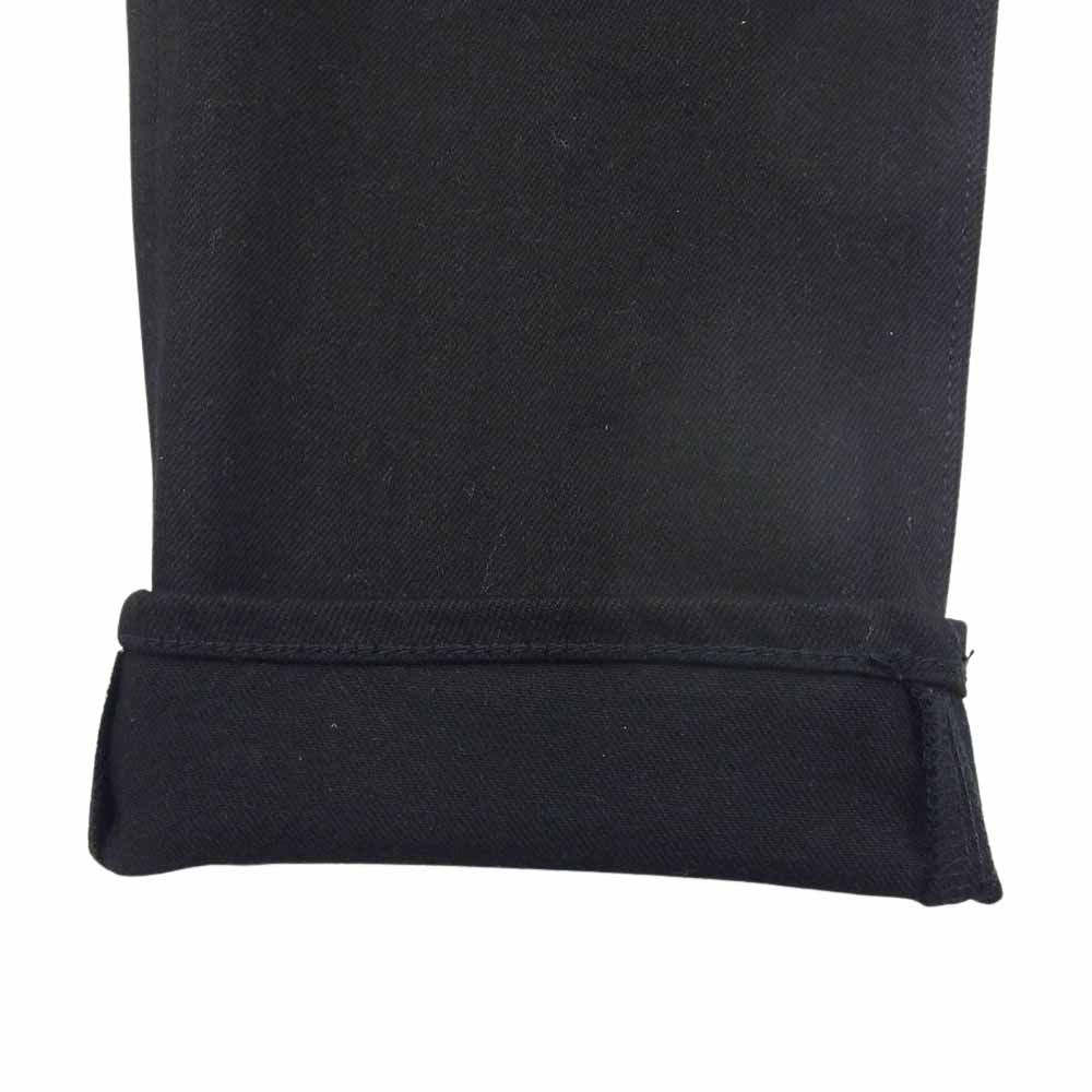 HYSTERIC GLAMOUR ヒステリックグラマー MND-HYS003 × MND MINEDENIM F.Black STR 5pocket OWS デニムパンツ ブラック系 35【美品】【中古】