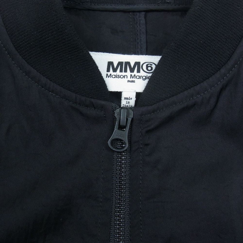 正規品高品質】 MM6 MM6 Maison Margiela ロゴ ジャケット黒14Yの通販 by パラッパー's  shop｜エムエムシックスならラクマ