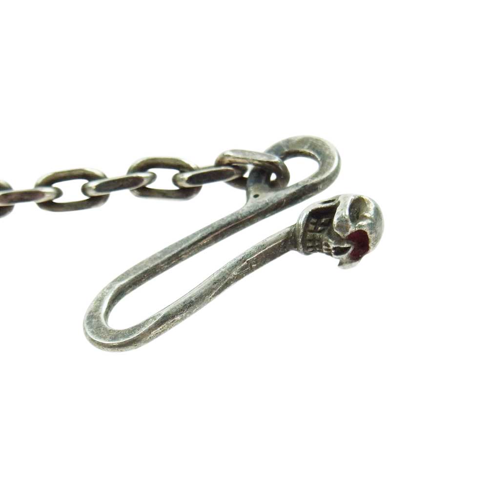 STOPLIGHT ストップライト SKULL HOOK CHAIN AND RED EYE スカルフック CHAIN レッドアイ シルバー系【中古】