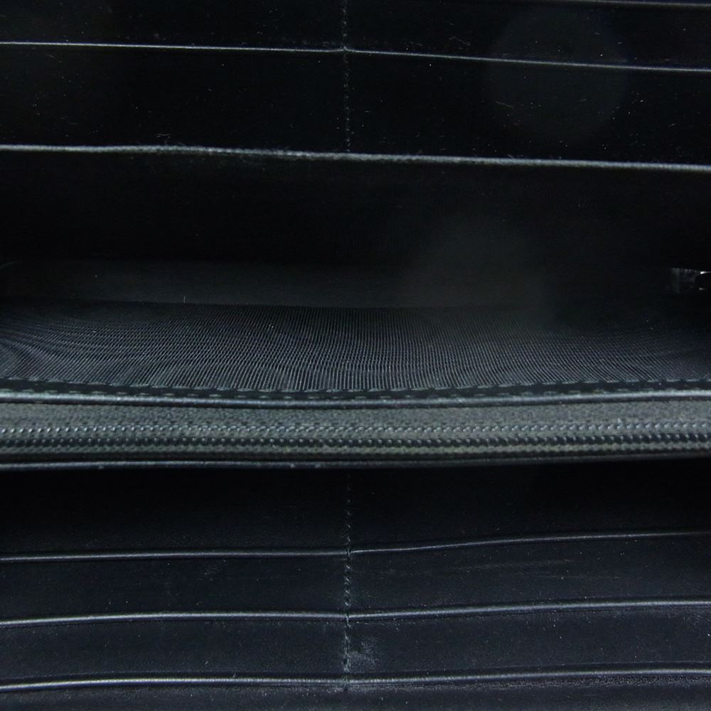 GUCCI グッチ 451273 GGスプリーム キングスネーク プリント ウォレット 財布 ブラック系【中古】