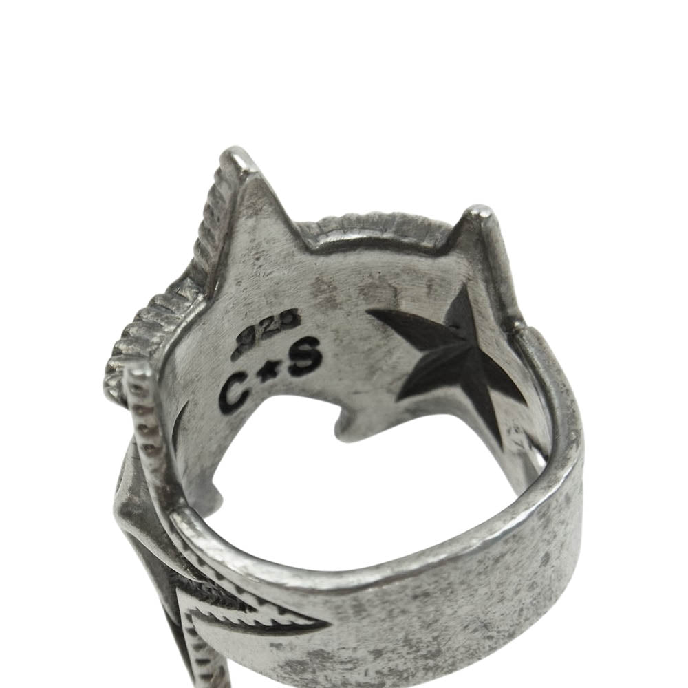 Cody Sanderson コディサンダーソン 3 Interlocking Star 3 インター ロッキング スター リング シルバー系【中古】