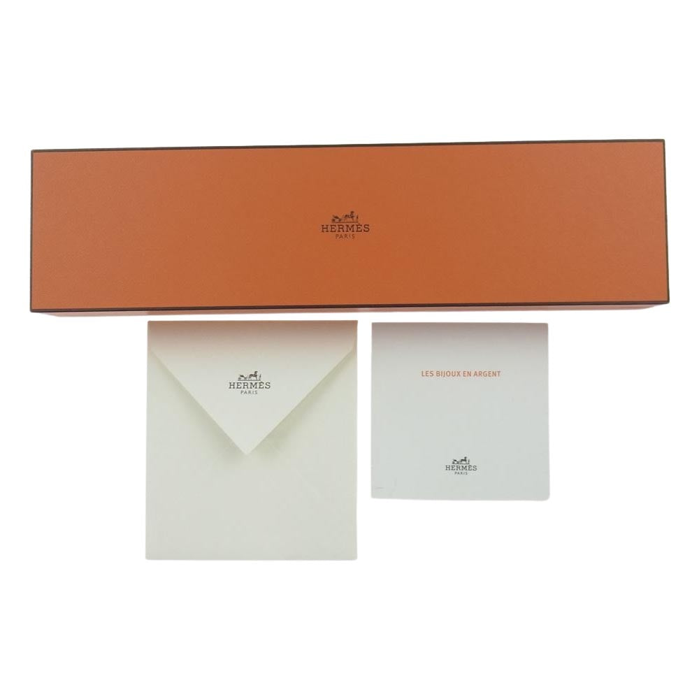 HERMES エルメス シェーヌダンクル MM 18コマ ブレスレット シルバー系【中古】